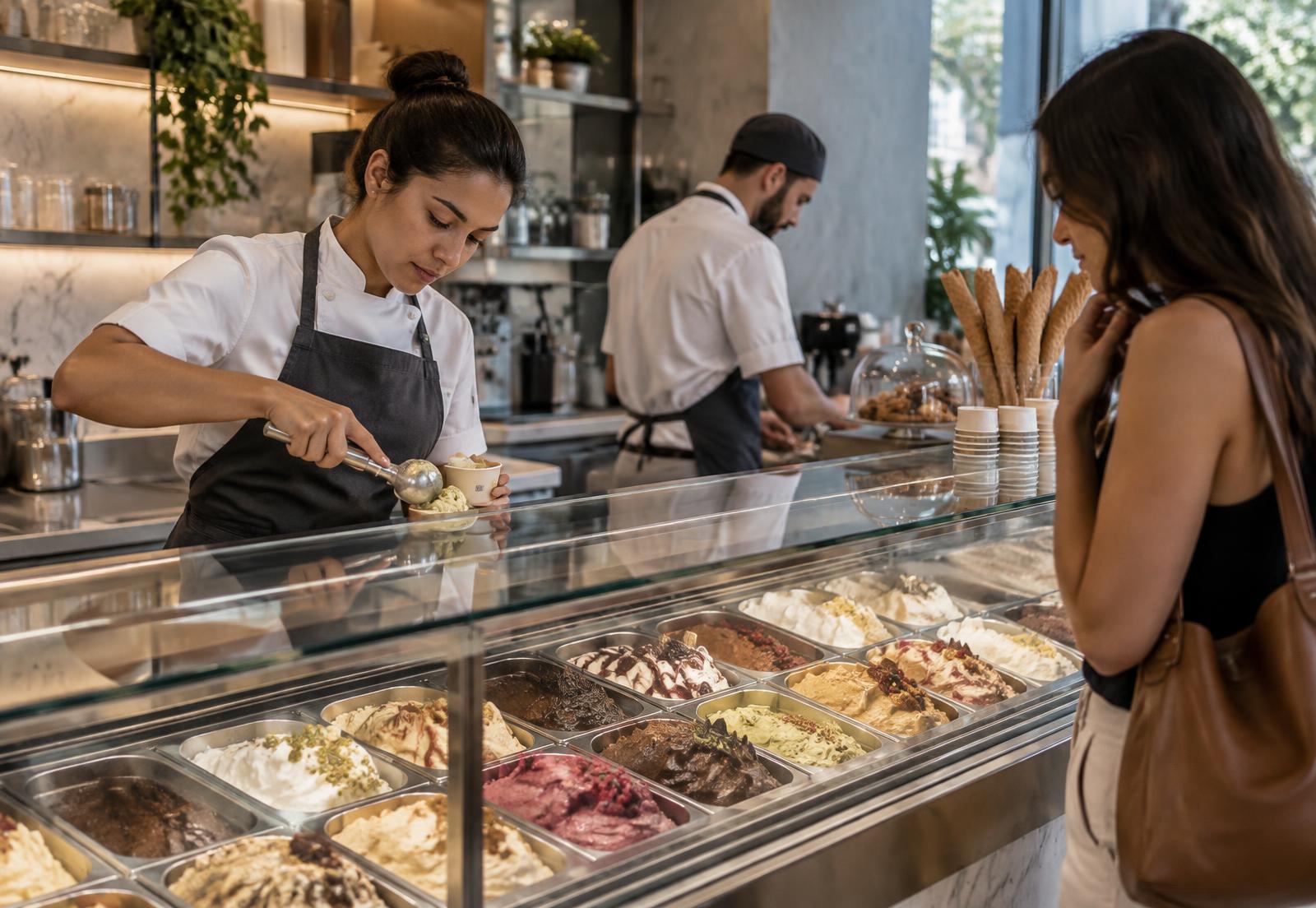 Imagen conceptual editorial del universo Food Service